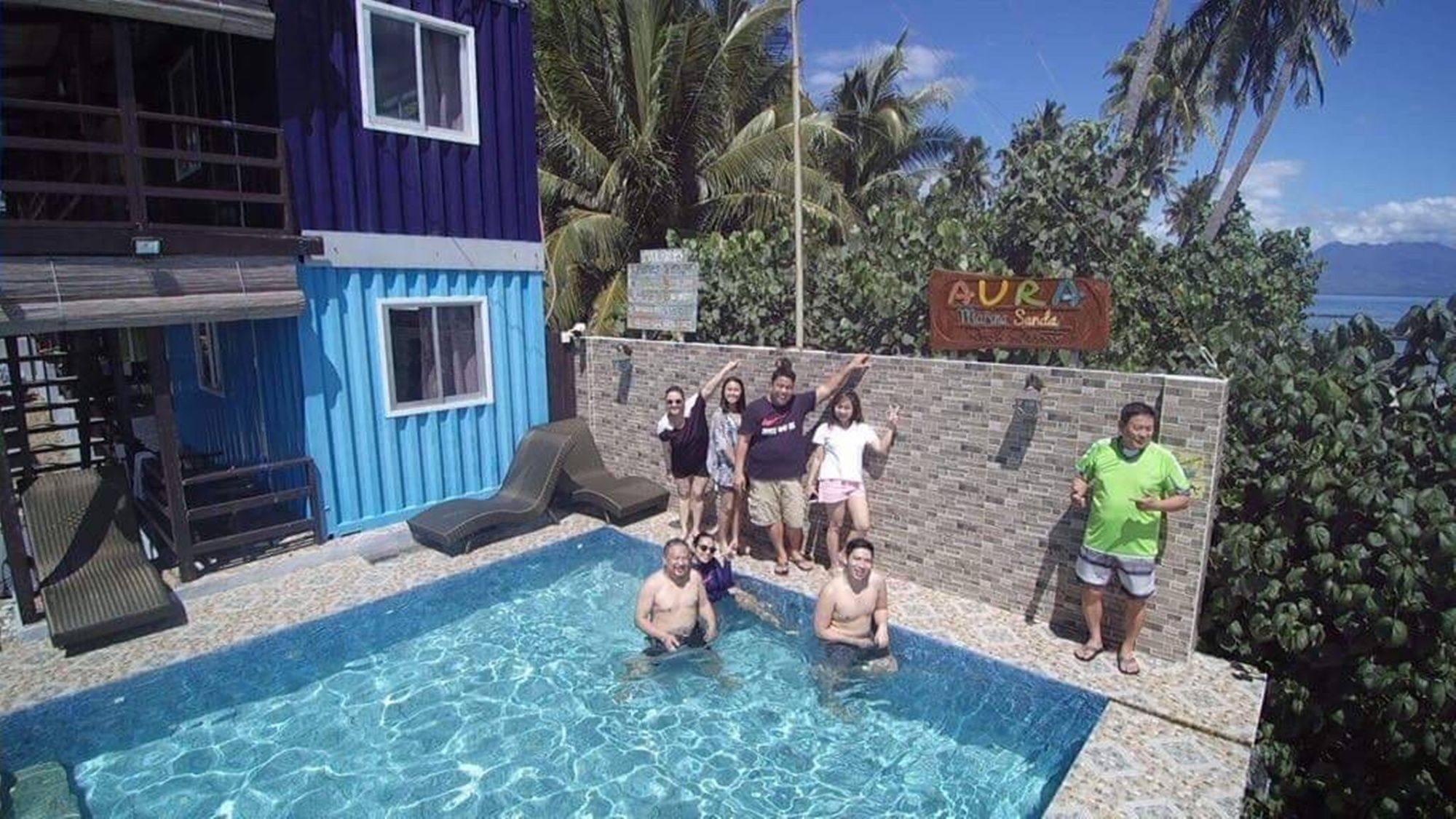 Aura Marina Sands Beach Resort Baler Esterno foto