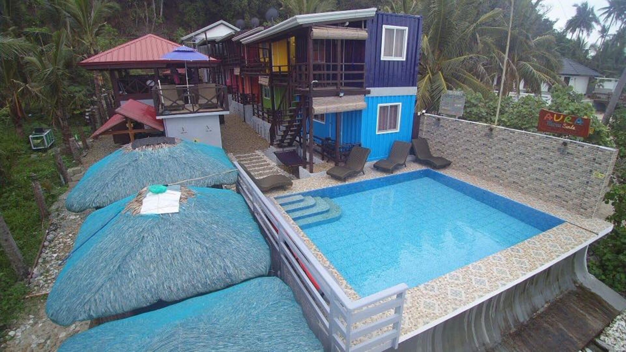 Aura Marina Sands Beach Resort Baler Esterno foto